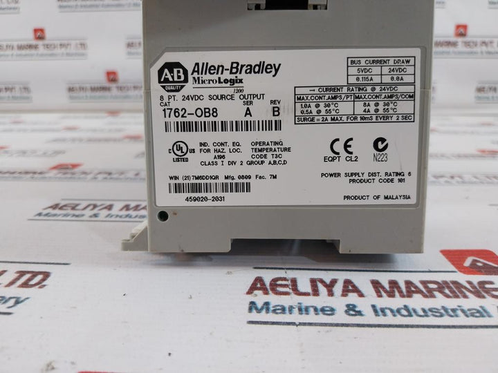 Allen-bradley 1762-if2Of2/1762-if4/ 1762-ob8/ 1762-ob16/ 1766-l32Bwa Module Set