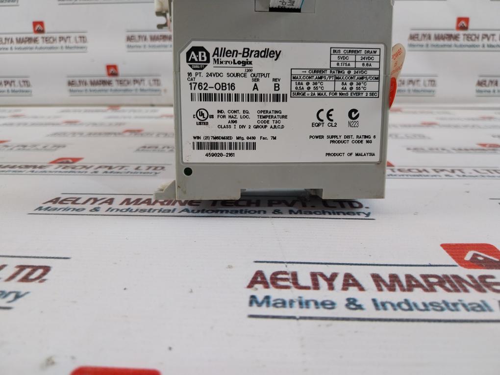 Allen-bradley 1762-if2Of2/1762-if4/ 1762-ob8/ 1762-ob16/ 1766-l32Bwa Module Set