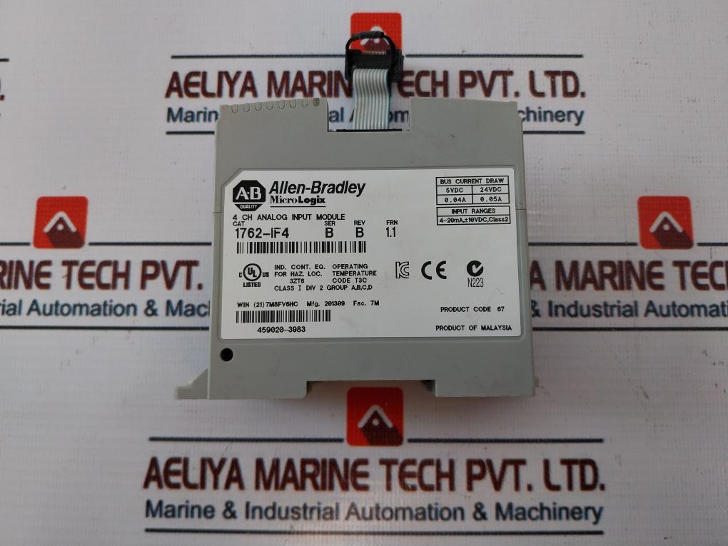ALLEN-BRADLEY 1762-IF4 4 Ch Analog Input Module