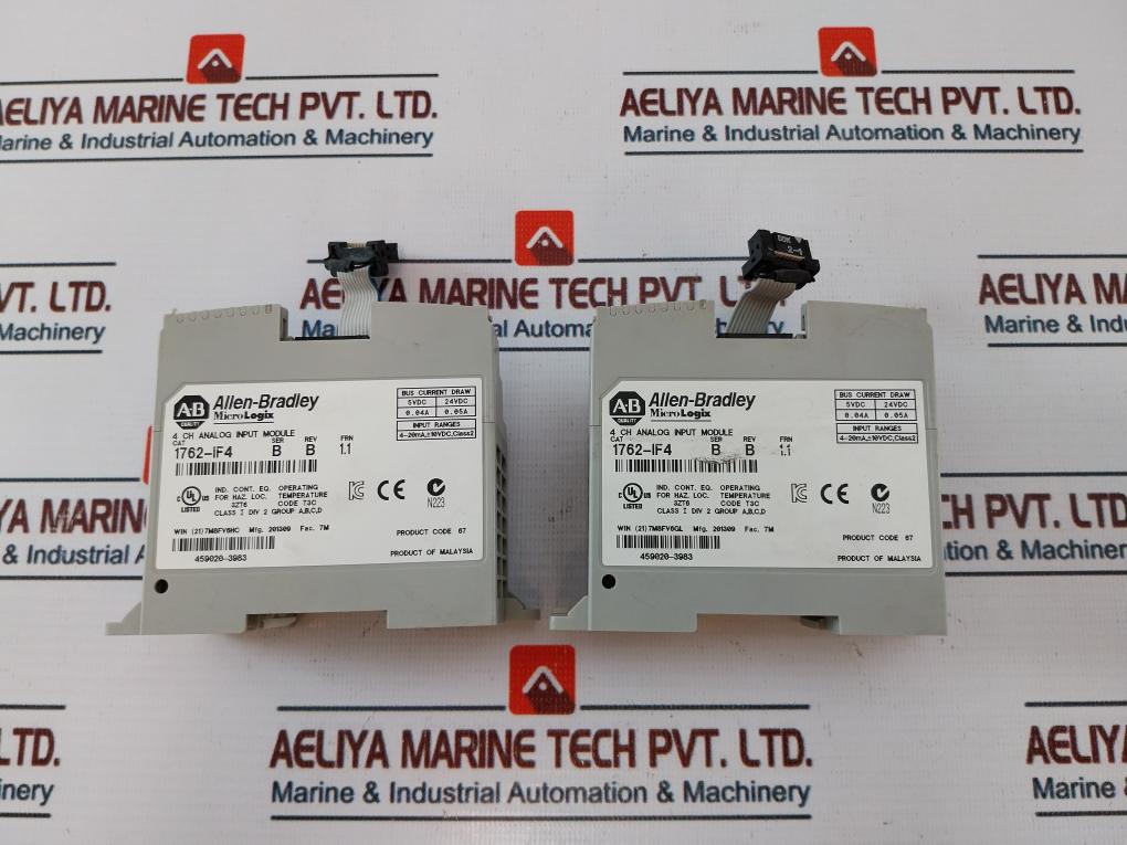 ALLEN-BRADLEY 1762-IF4 4 Ch Analog Input Module