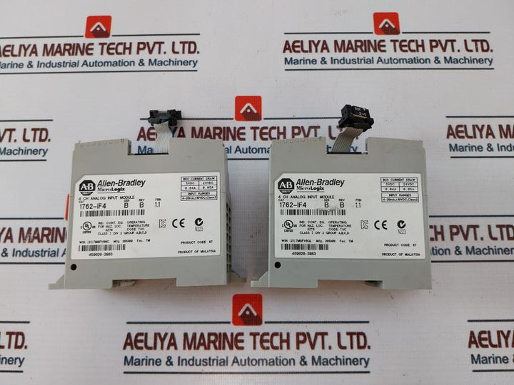 ALLEN-BRADLEY 1762-IF4 4 Ch Analog Input Module