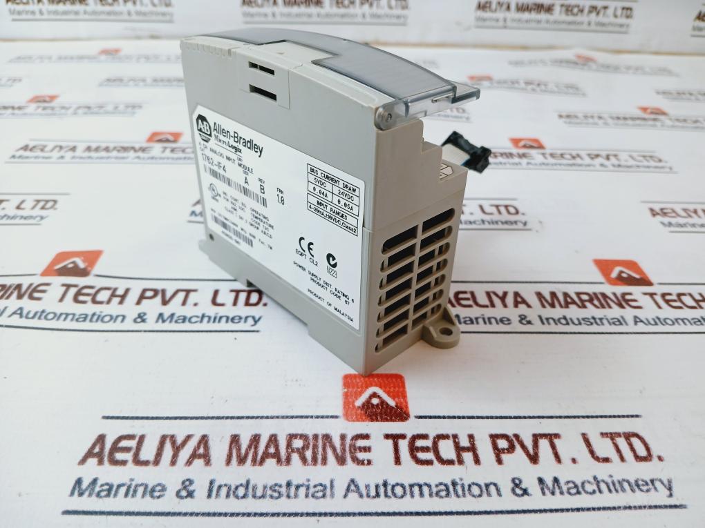 Allen-bradley 1762-if4 Micro Logic 1200 4 Ch Analog Input Module Rev: B