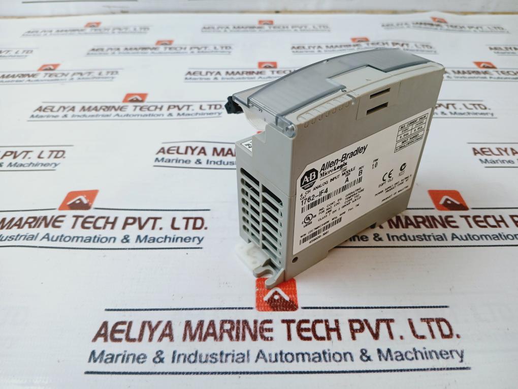 Allen-bradley 1762-if4 Micro Logic 1200 4 Ch Analog Input Module Rev: B