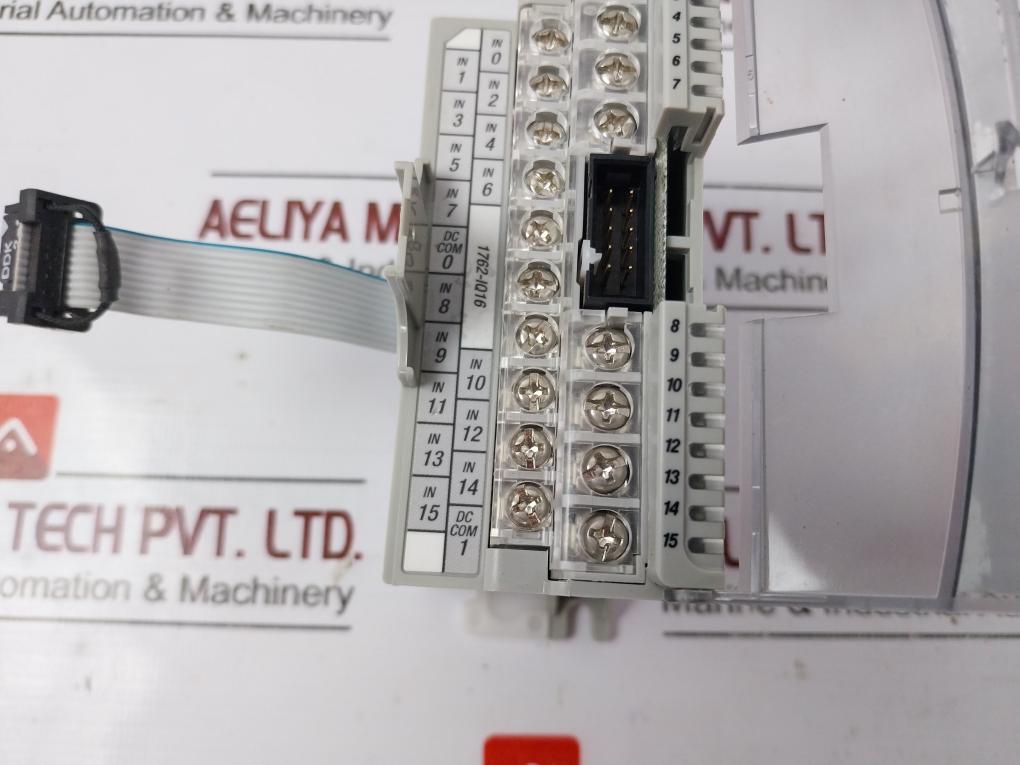 Allen-bradley 1762-iq16 Micro Logix Input Module Ser B 24Vdc 10-30V Dc