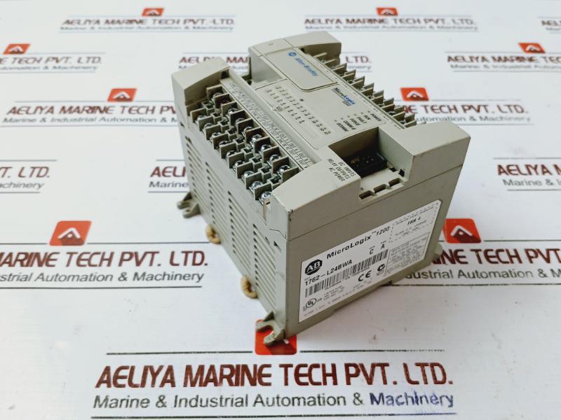 Allen-bradley 1762-l24Bwa Micrologix 1200 Controller Rev. A, Ser.C 50-60Hz 24Vdc