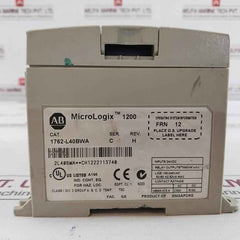 Allen-bradley 1762-l40Bwa Micrologix 1200 Plc Point Controller Module 100-240Vac