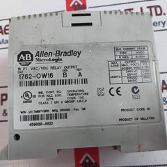 Allen-bradley 1762-ow16 Relay Output Module Ser A