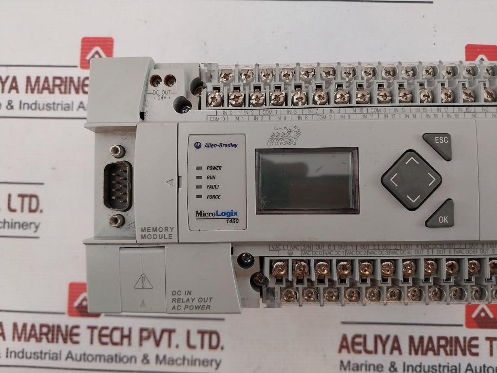 Allen-bradley 1766-l32Bwa Controller 12-24Vdc 50-60Hz