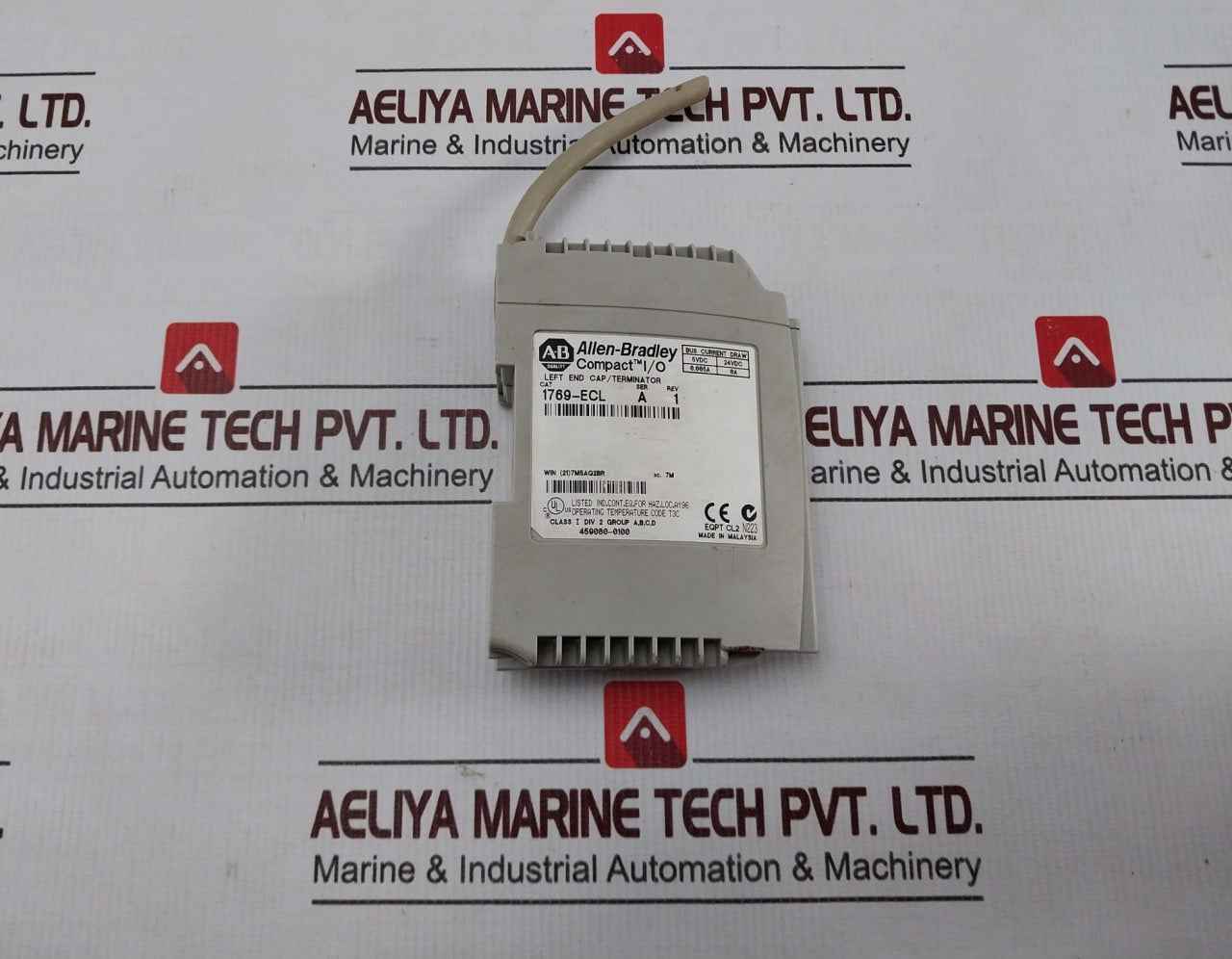Allen-bradley 1769-ecl Compactlogix Left End Cap/Terminator 24Vdc 459080-0100
