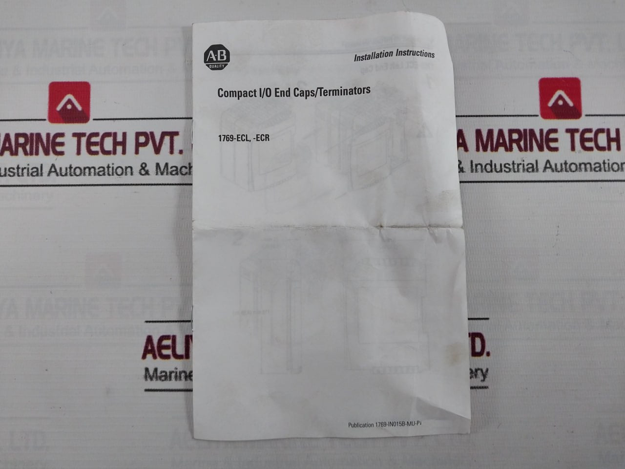 Allen-bradley 1769-ecr Compact I/O Right End Cap / Terminator Rev 1