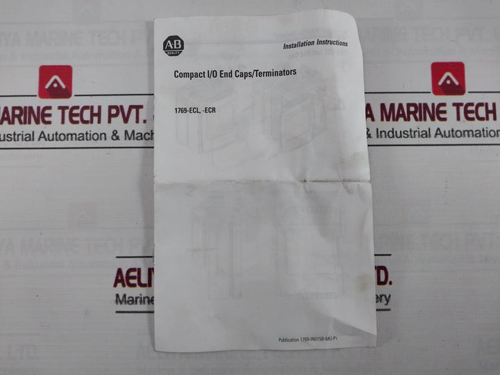 Allen-bradley 1769-ecr Compact I/O Right End Cap / Terminator Rev 1