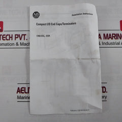 Allen-bradley 1769-ecr Compact I/O Right End Cap / Terminator Rev 1