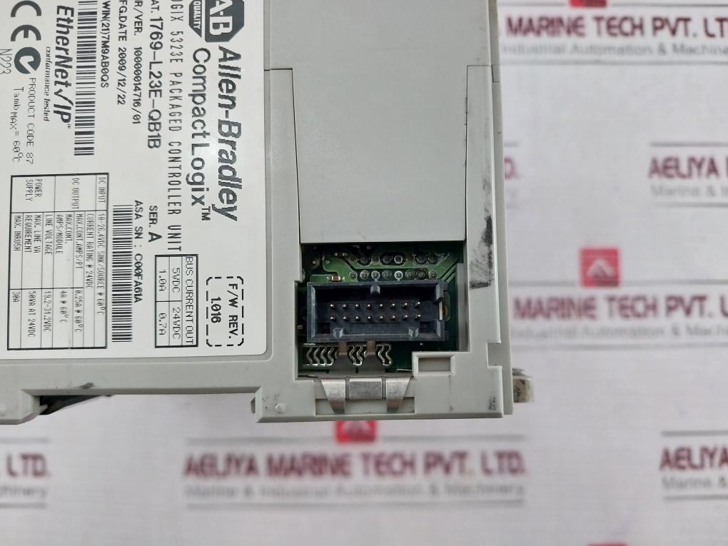 Allen-bradley 1769-l23E-qb1B Logix 5323E Packaged Controller Unit