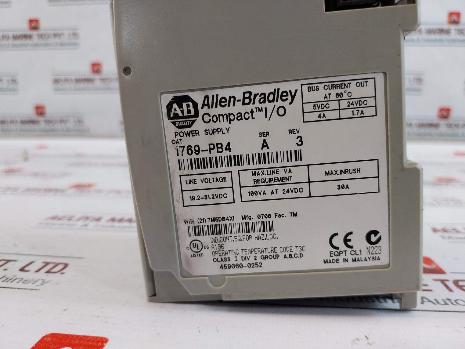 Allen-bradley 1769-l32e Compactlogix Processor Unit Ethernet Ip