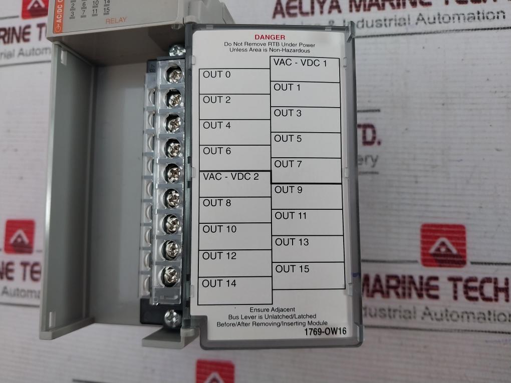 Allen-bradley 1769-ow16 Compact Logix Relay Output Module 95320765/04