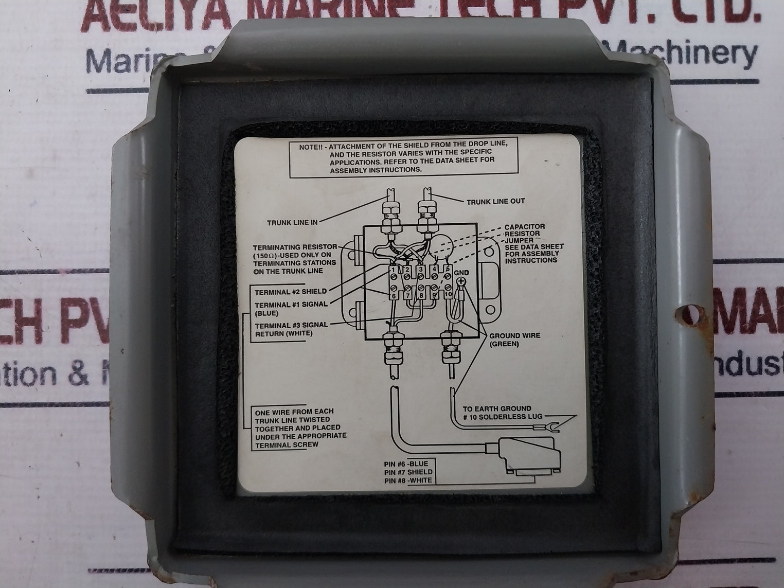 Allen-bradley 1770-sc Data Highway Station Connector Rev: Ft03