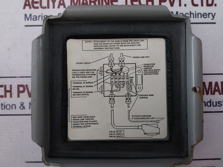Allen-bradley 1770-sc Data Highway Station Connector Rev: Ft03