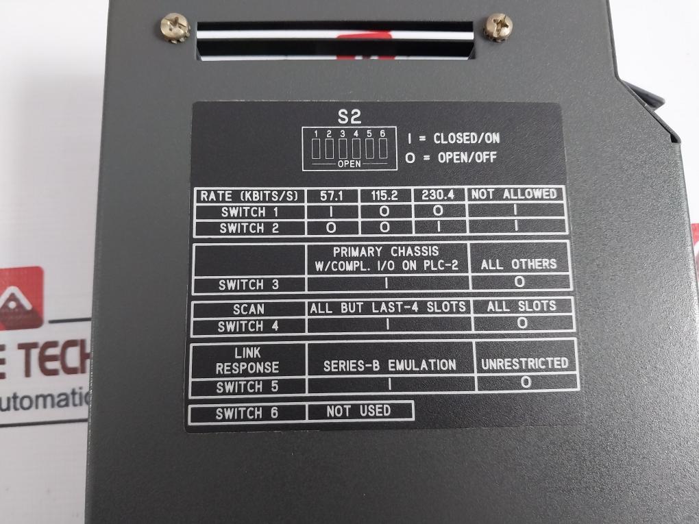 Allen Bradley 1771-A4B B 16 Slot Remote Input Output Chassis Module Rev K03
