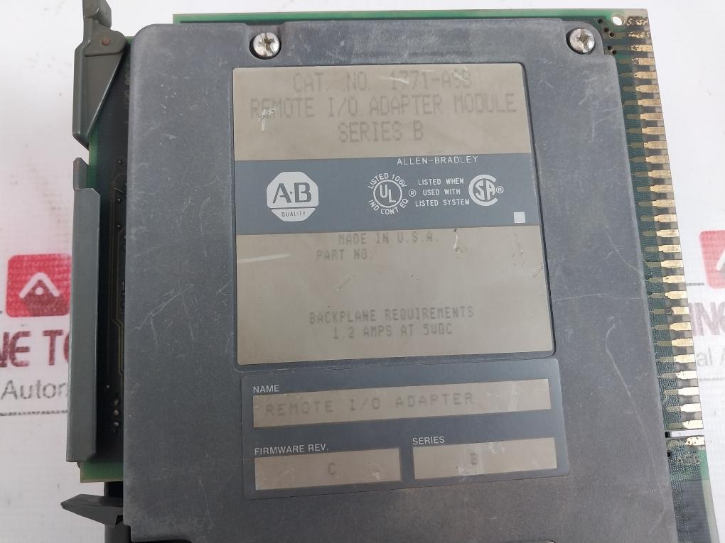 Allen-bradley 1771-asb Remote I/O Adapter Module Ser B Rev C