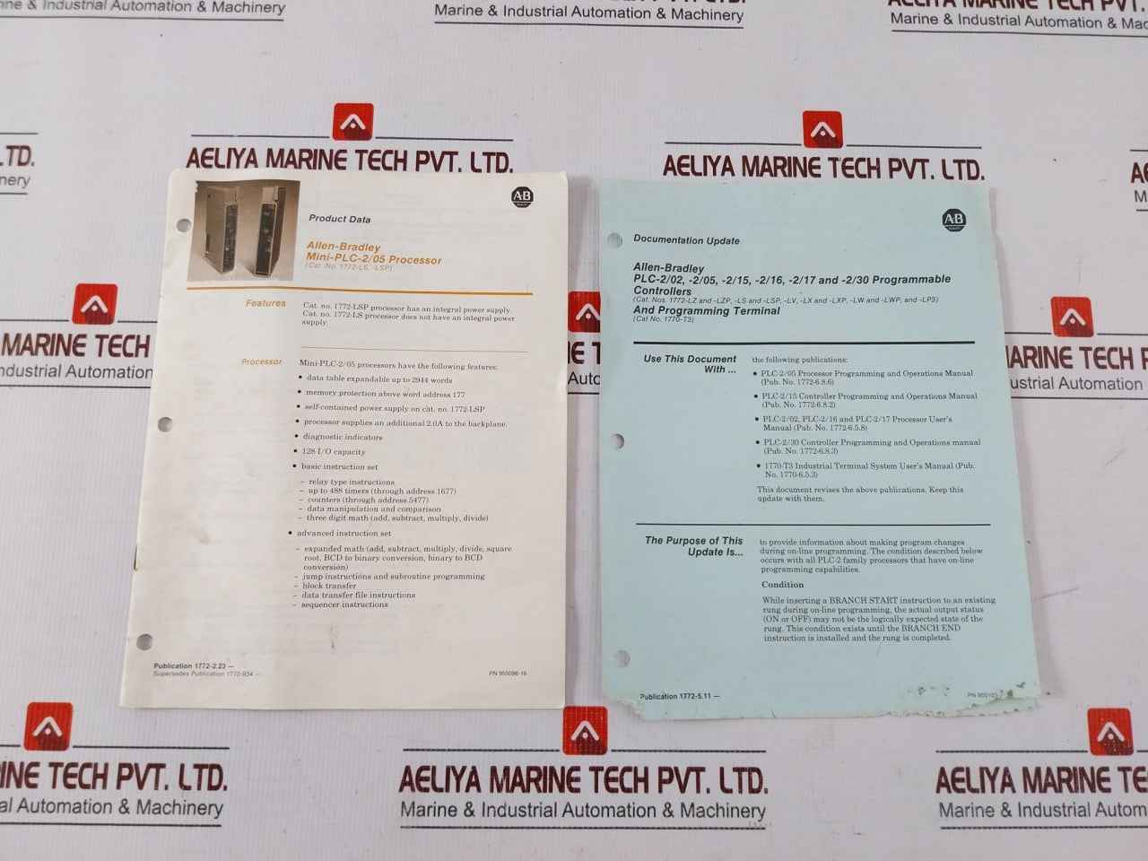 Allen-bradley 1772-ls Mini-plc-2/05 Programmable Controller Ser A 1.25 Amps