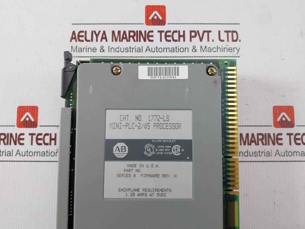 Allen-bradley 1772-ls Mini-plc-2/05 Programmable Controller Ser A 1.25 Amps