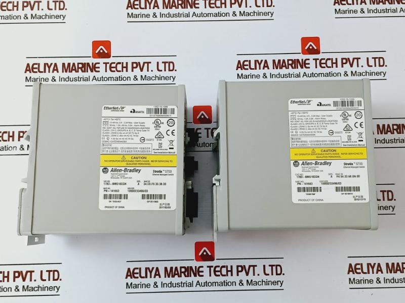 Allen-bradley 1783-bms10cgn Stratix 5700 8 Copper 10/100 Ports Ethernet Switch