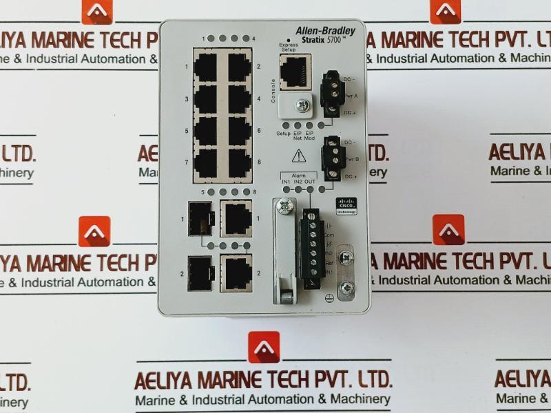 Allen-bradley 1783-bms10cgn Stratix 5700 8 Copper 10/100 Ports Ethernet Switch