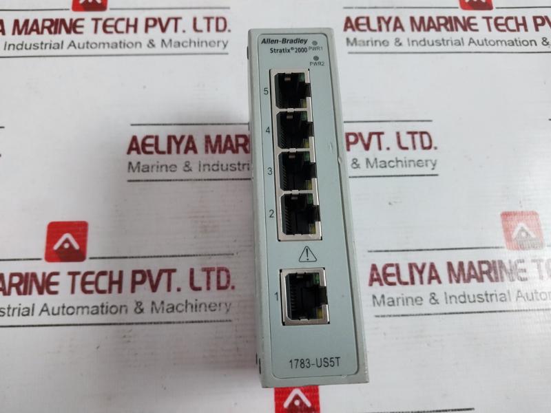 Allen-bradley 1783-US5T Stratix 2000 Ethernet Unmanaged Switch Pn-380791 24V