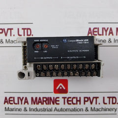 Allen-bradley 1790D-t0B16 Devicenet Compact Block Ldx 24Vdc 0.5A Ser:C Rev:2.002