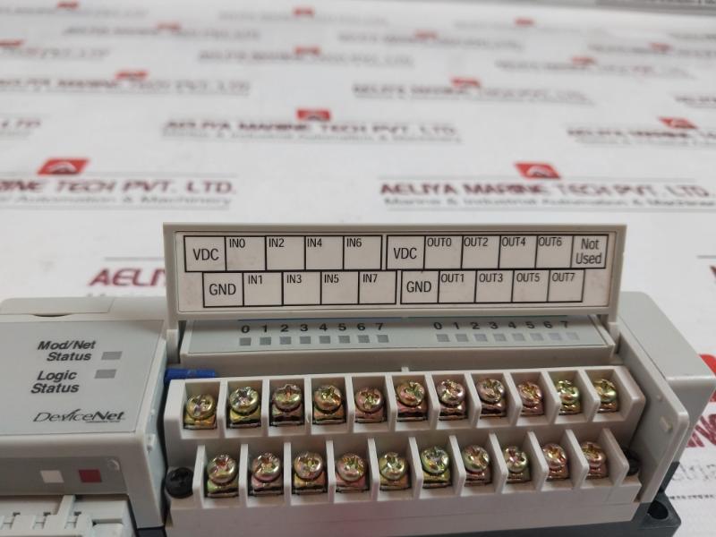 Allen-bradley 1791D-8B8P 97240473 Devicenet Compact Block I/O Module Rev C01