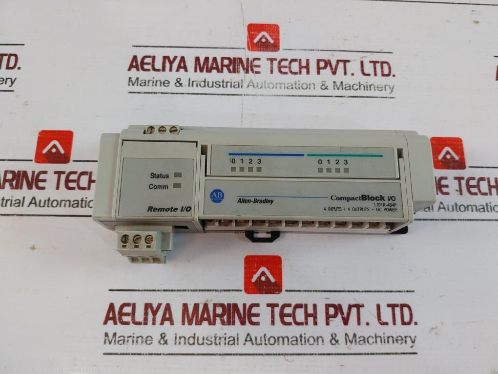 Allen-bradley 1791R-4B4P Compact Block I/O Module 18-26.4Vdc 250Ma