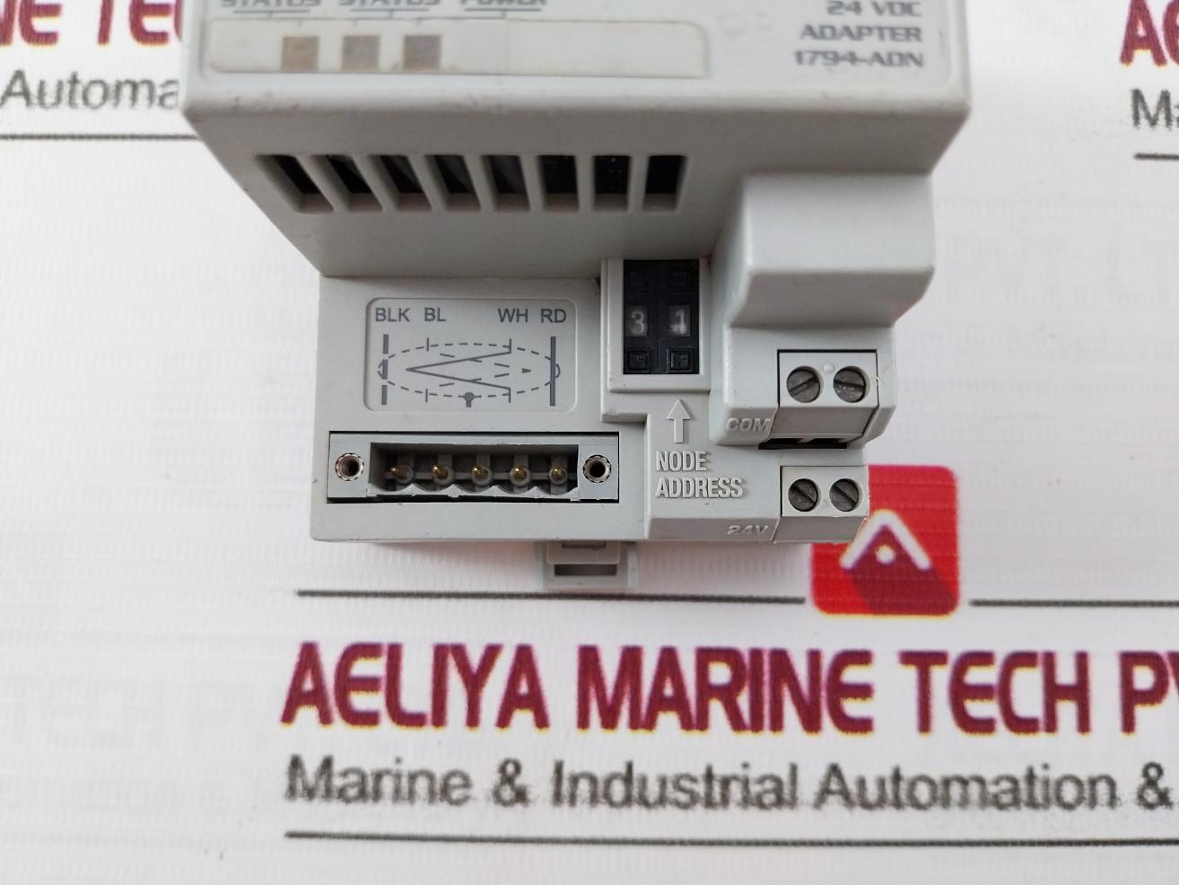 Allen-bradley 1794-adn Flex I/O Devicenet Adapter Module 24Vdc 96265080 Rev: A01