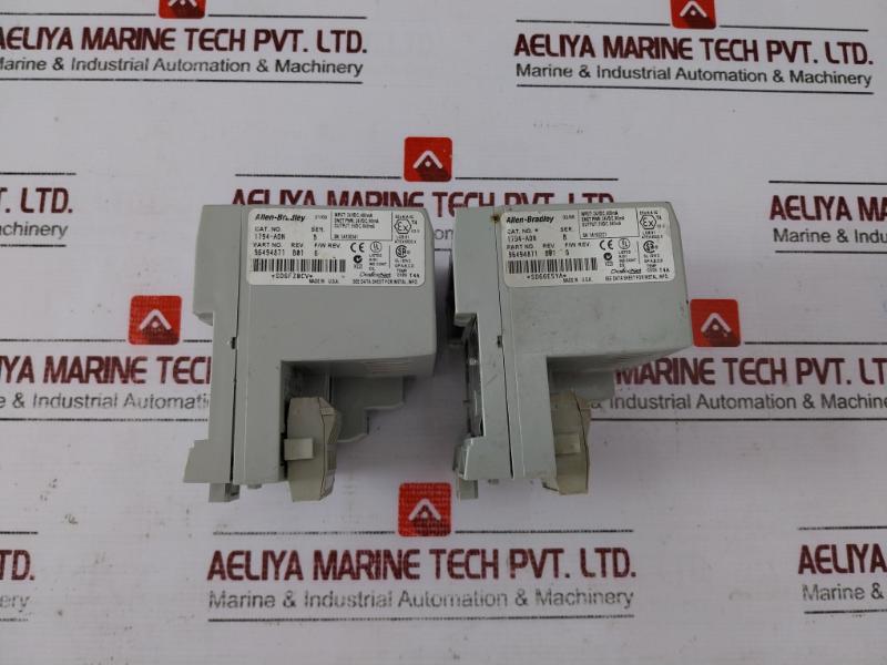 Allen-bradley 1794-adn Flex I/O Devicenet Adapter Modules Rev B01 24Vdc 400Ma