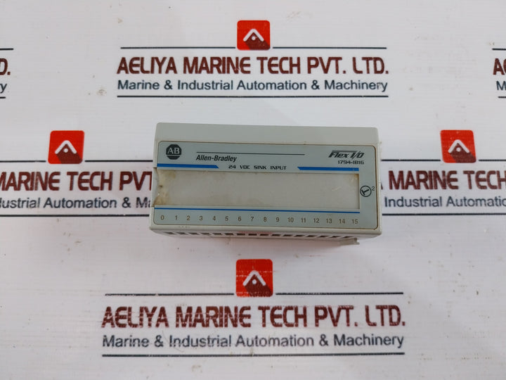 Allen-bradley 1794-ib16 Flex 16 Point Digital Input Module 10-31.2Vdc