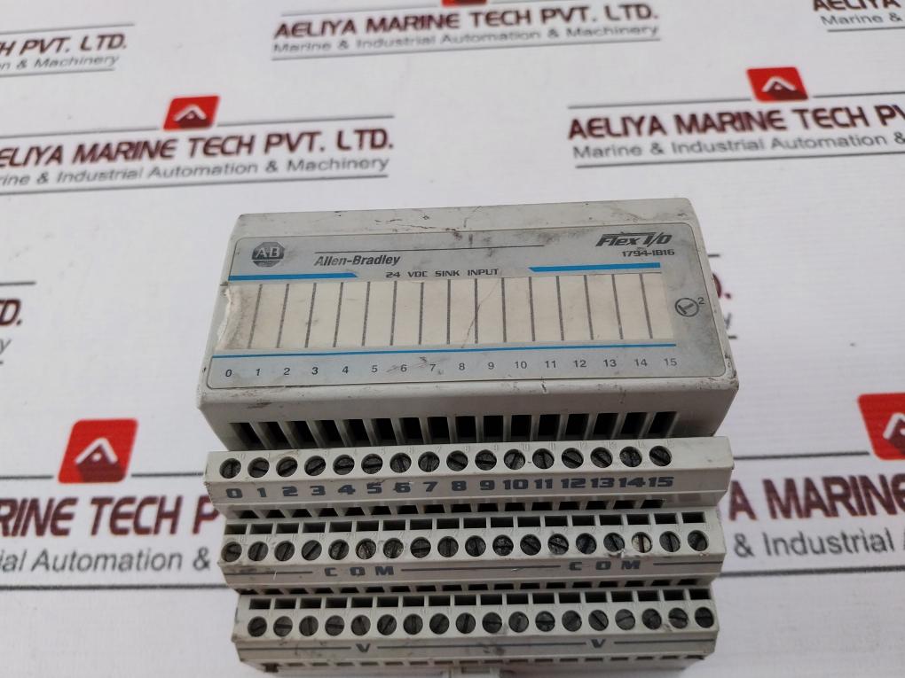 ALLEN-BRADLEY 1794-IB16 Digital Input Module VDC 24 I/O FLEX