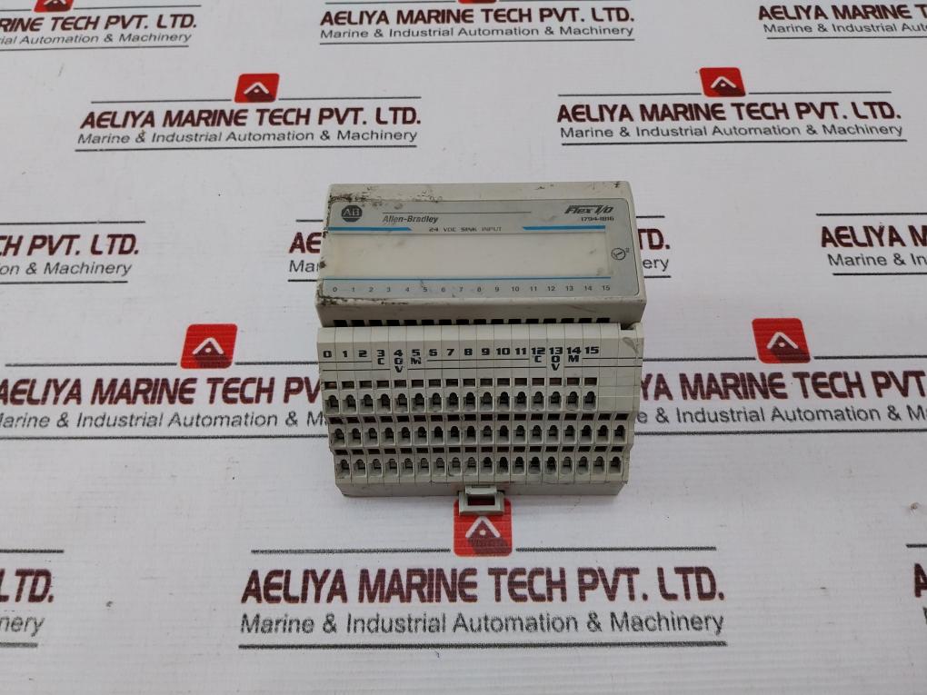 Allen-bradley 1794-ib16 Flex I/O Input Module 24 Vdc Sink Input