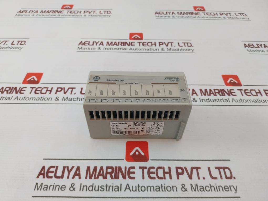 Allen-bradley 1794-ie8 Flex Analog Input/Output Module 5Vdc, 15Ma 24Vdc, 60Ma