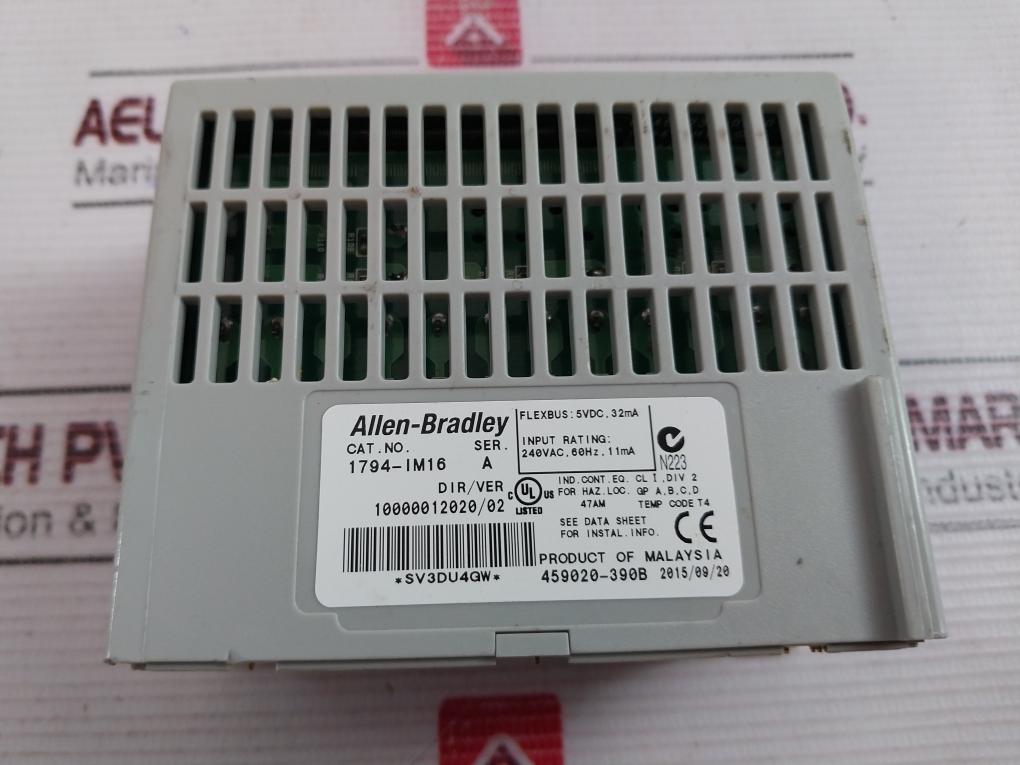 Allen-bradley 1794-im16 Digital Input Module Ser.A 240V