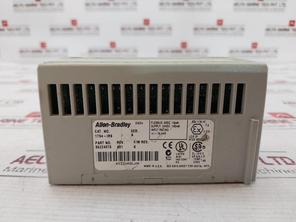 Allen-bradley 1794-ir8 Flex I/O 3 Wire Rtd Input Module 96224076