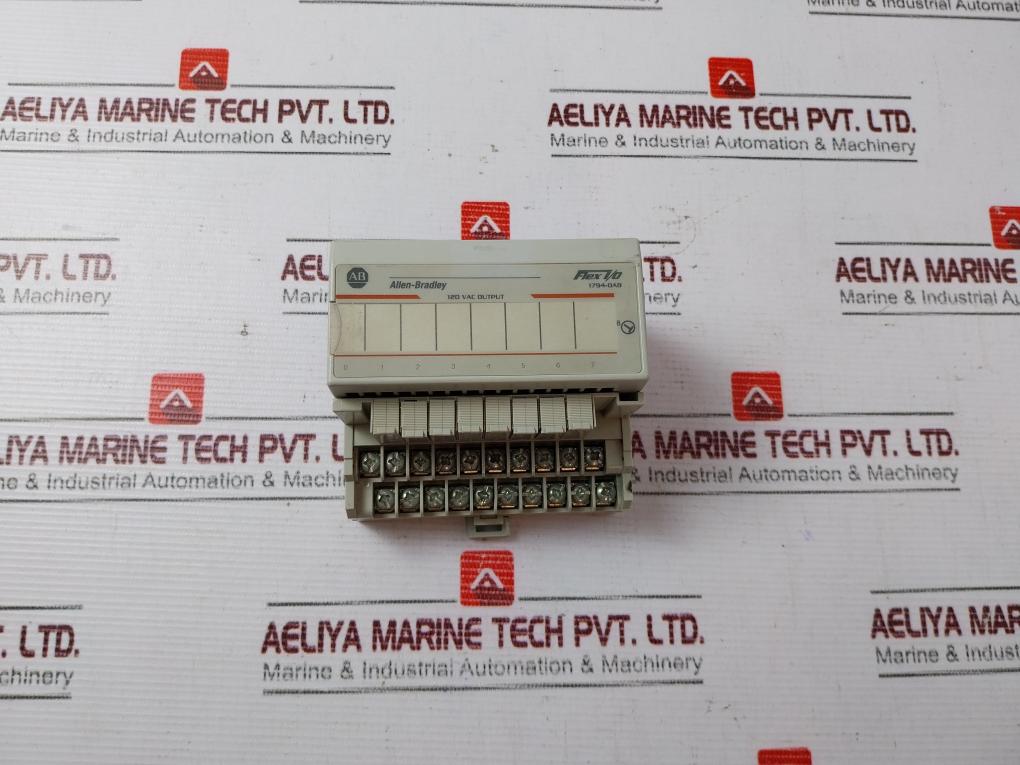 Allen-bradley 1794-oa8 Flex I/O Output Module 120 Vac