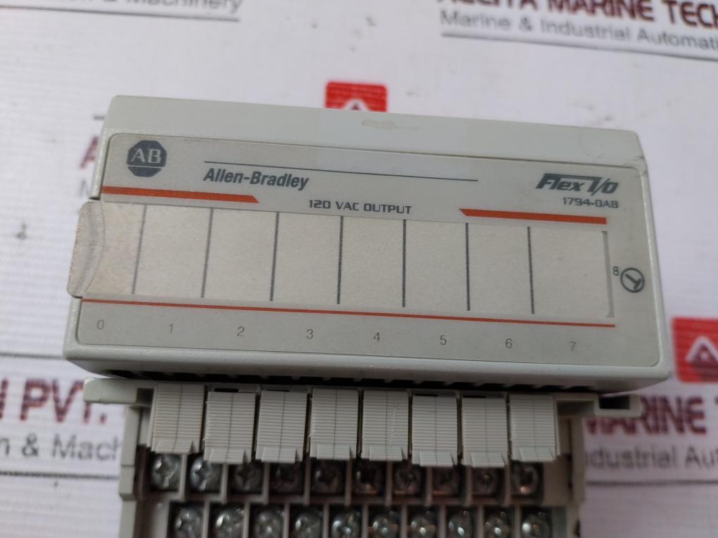 Allen-bradley 1794-oa8 Flex I/O Output Module 120 Vac