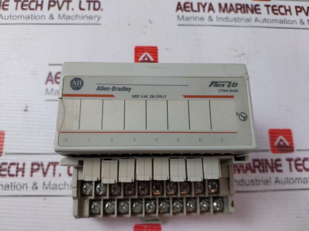 Allen-bradley 1794-oa8 Flex I/O Output Module 120 Vac
