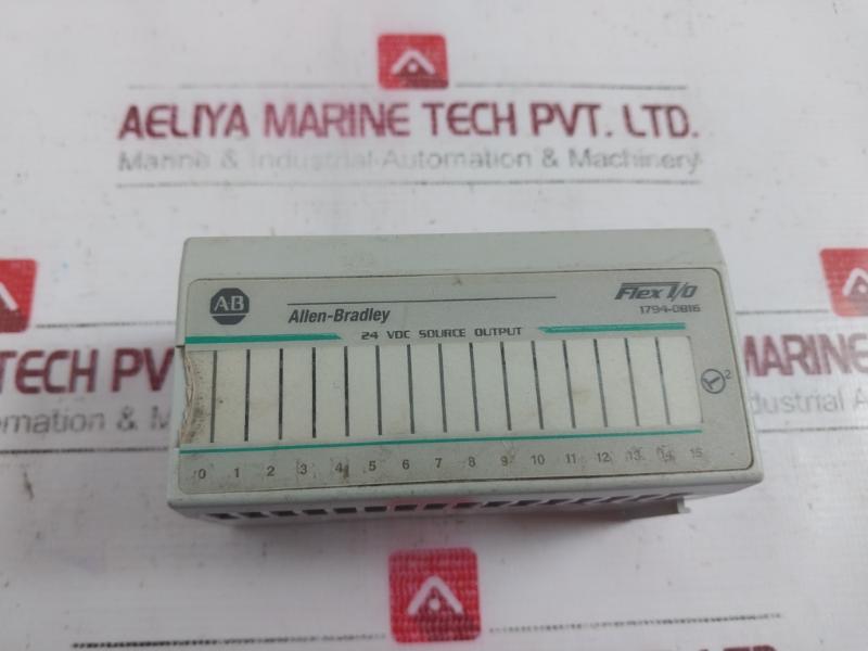 Allen-bradley 1794-ob16 Flex I/O Digital Output Module 24Vdc 65Ma Ser A