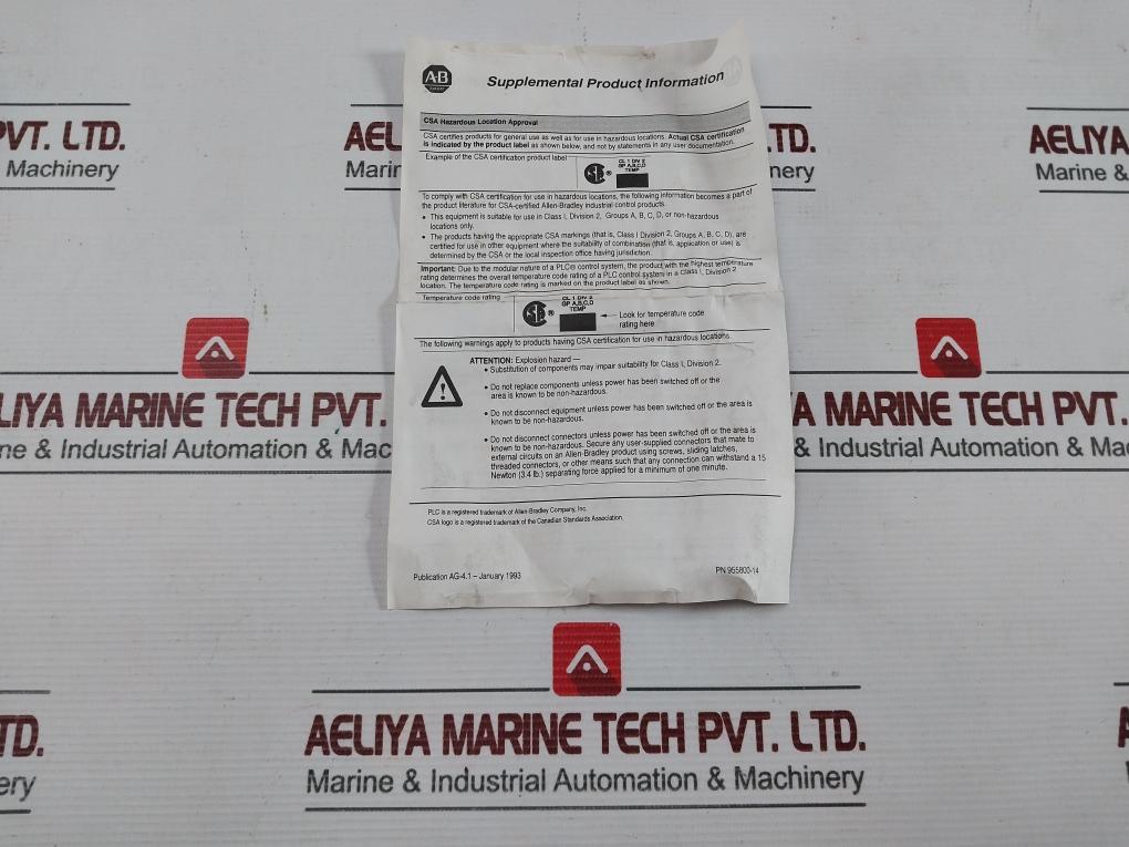 Allen-bradley 1794-ob8Ep Flex I/O Point Digital Output Module
