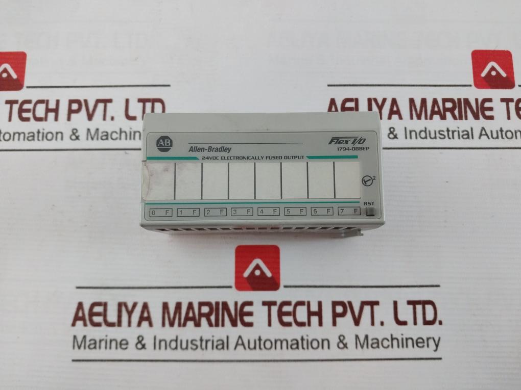 Allen-bradley 1794-ob8Ep Flex I/O Electronically Fused Output Module Rev.A01