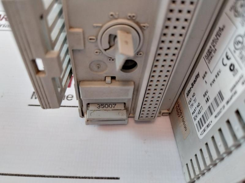 Allen-bradley 1794-tb3 Terminal Block , Flexbus 5Vdc, 10A, Atex Certified, 1935570000