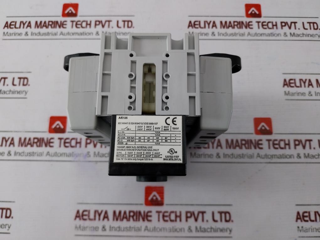 Allen-bradley 194e-a125-1753 Load Switch 125a 150amp 600vac