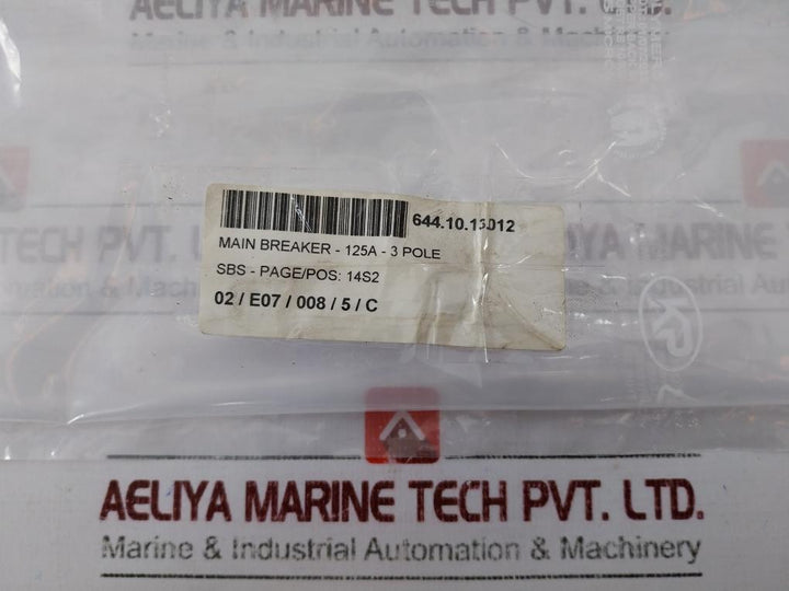 Allen-bradley 194e-a125-1753 Load Switch 125a 150amp 600vac