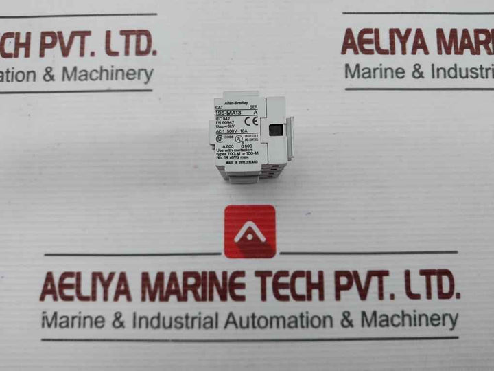 Allen-bradley 195-ma13 Auxiliary Contact Block