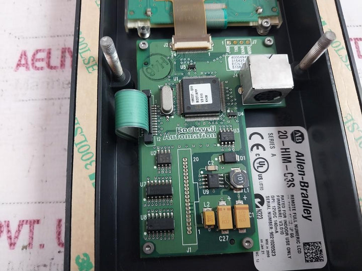 Allen-bradley 20-him-c3s Full Numeric Lcd Powerflex Digital Speed Control Ip 66